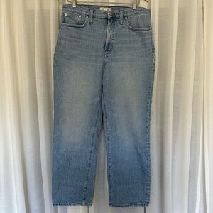 Madewell “The Perfect Vintage Straight Jean”